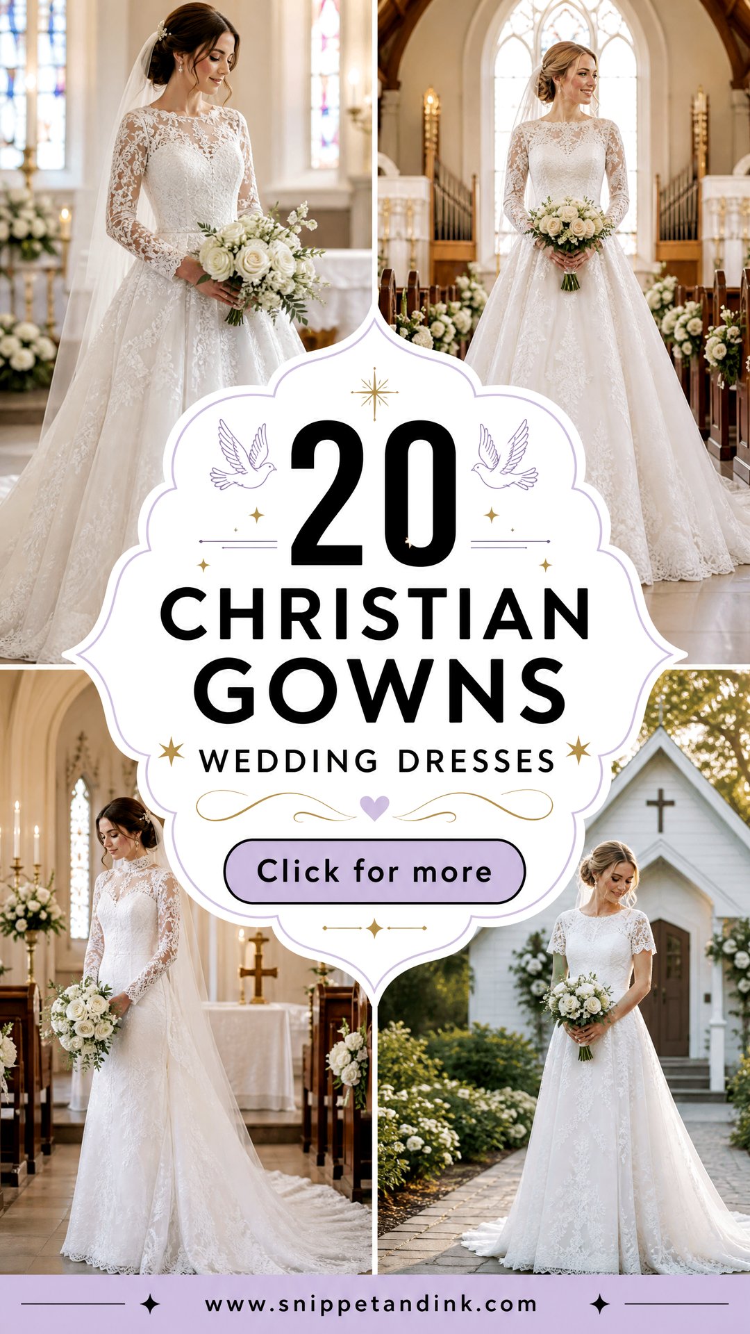 20 Christian Gowns Wedding Dresses for a Graceful Ceremony - 20 Christian Gowns Wedding Dresses for a Graceful Ceremony