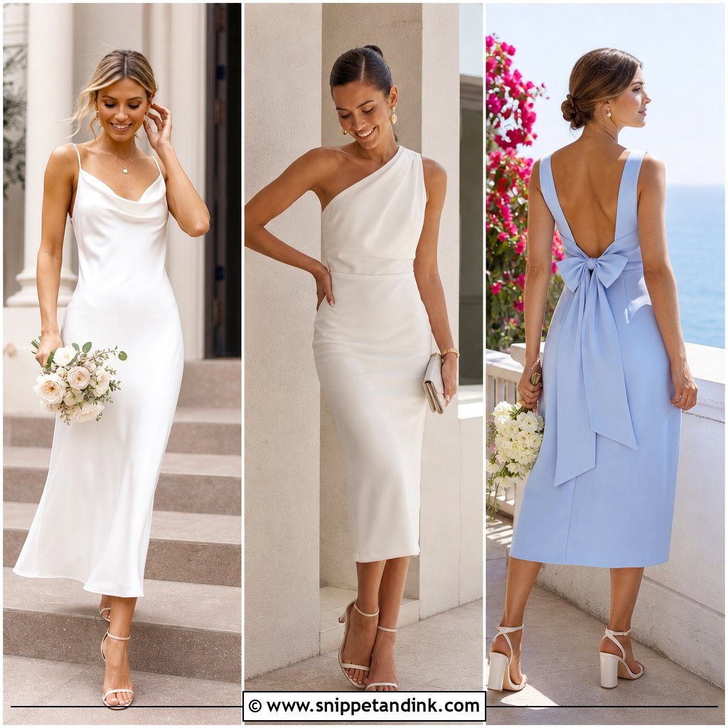 20 Civil Ceremony Wedding Dresses for an Elegant Modern Bride