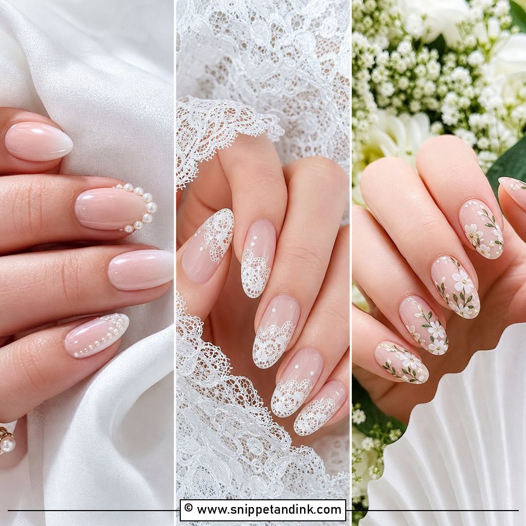 20 Civil Wedding Nails for Chic Minimalist Brides Today