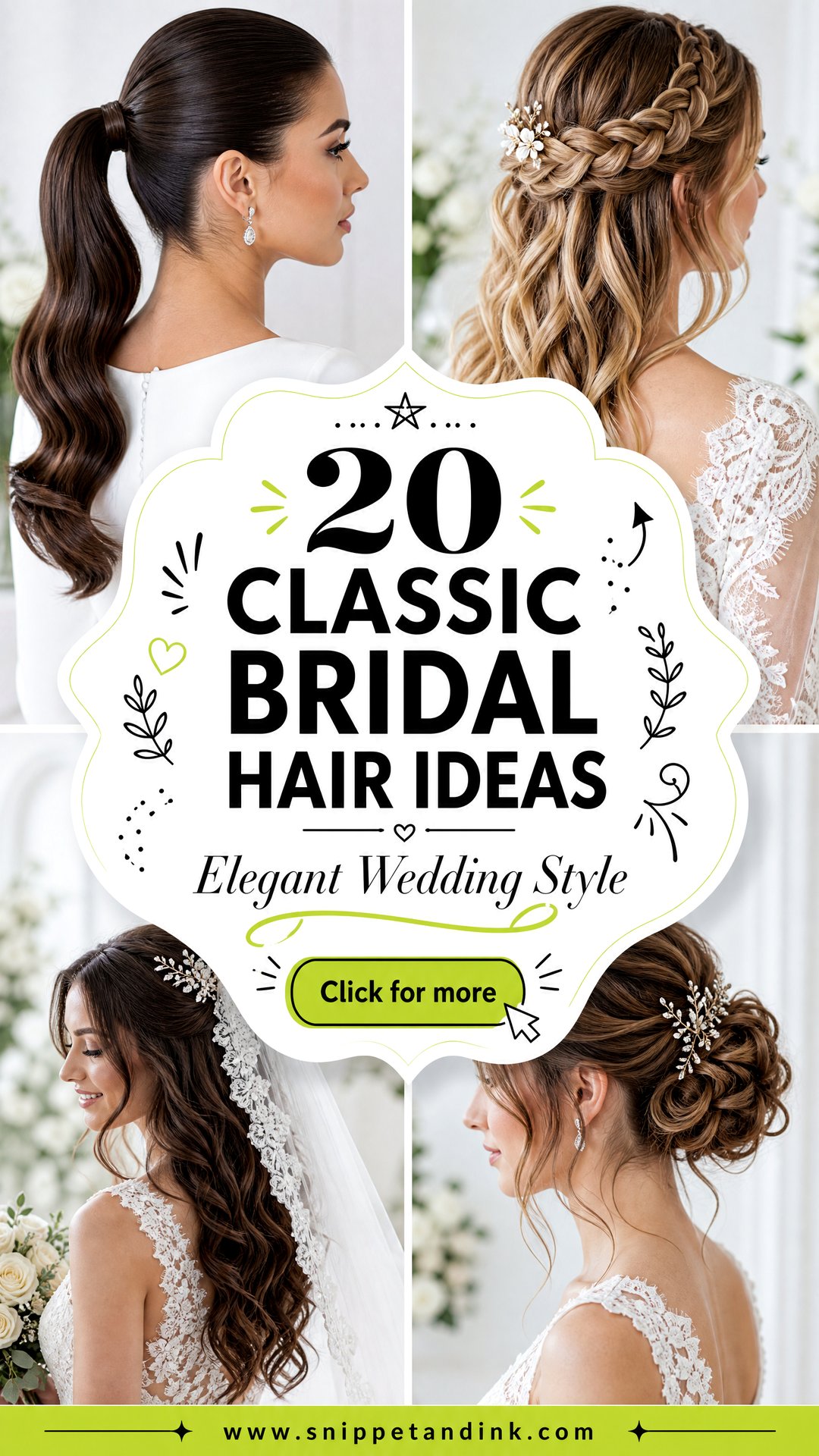 20 Classic Bridal Hair Ideas for Elegant 2026 Wedding Style - 20 Classic Bridal Hair Ideas for Elegant 2026 Wedding Style