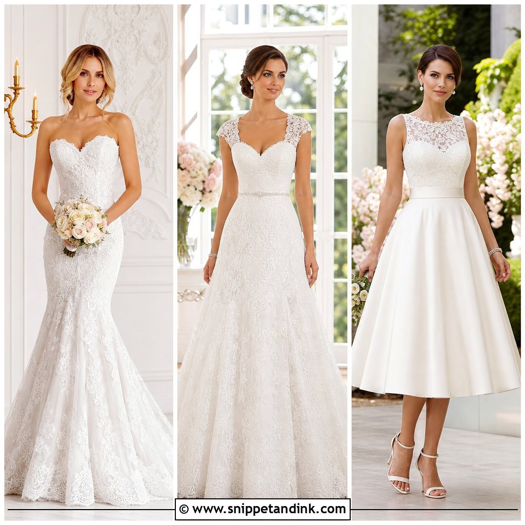 20 Classic Lace Wedding Dress Ideas for a Romantic Timeless Bride