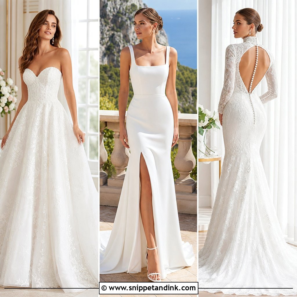 20 Classic Timeless Wedding Dresses for Elegant Brides