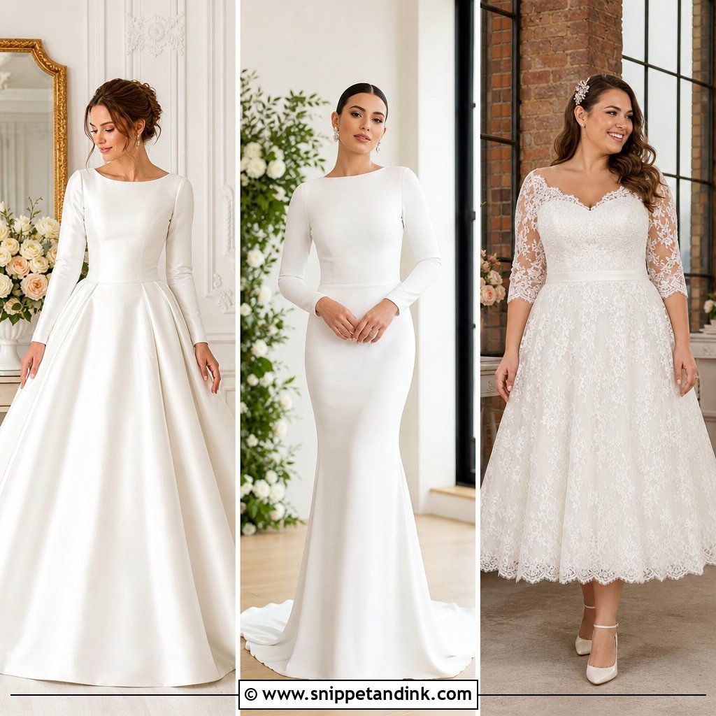 20 Classic Wedding Dress with Sleeves Ideas Brides Love