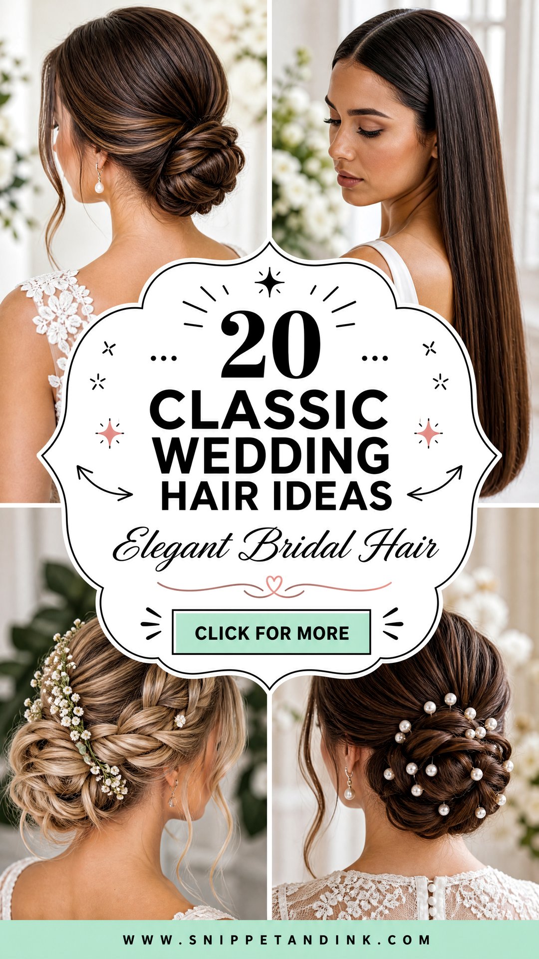 20 Classic Wedding Hair Ideas for Elegant Brides in 2026 - 20 Classic Wedding Hair Ideas for Elegant Brides in 2026