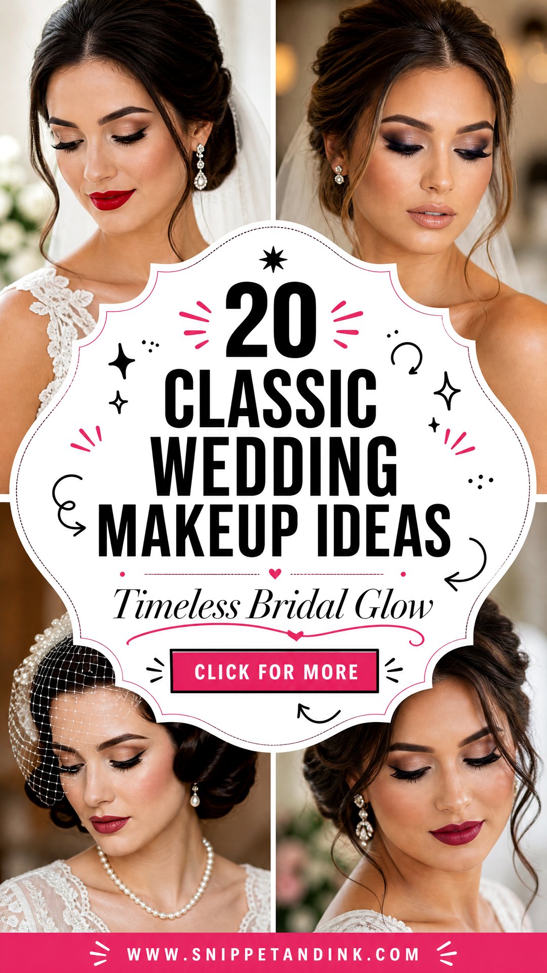 20 Classic Wedding Makeup Ideas for Timeless Bridal Glow - 20 Classic Wedding Makeup Ideas for Timeless Bridal Glow