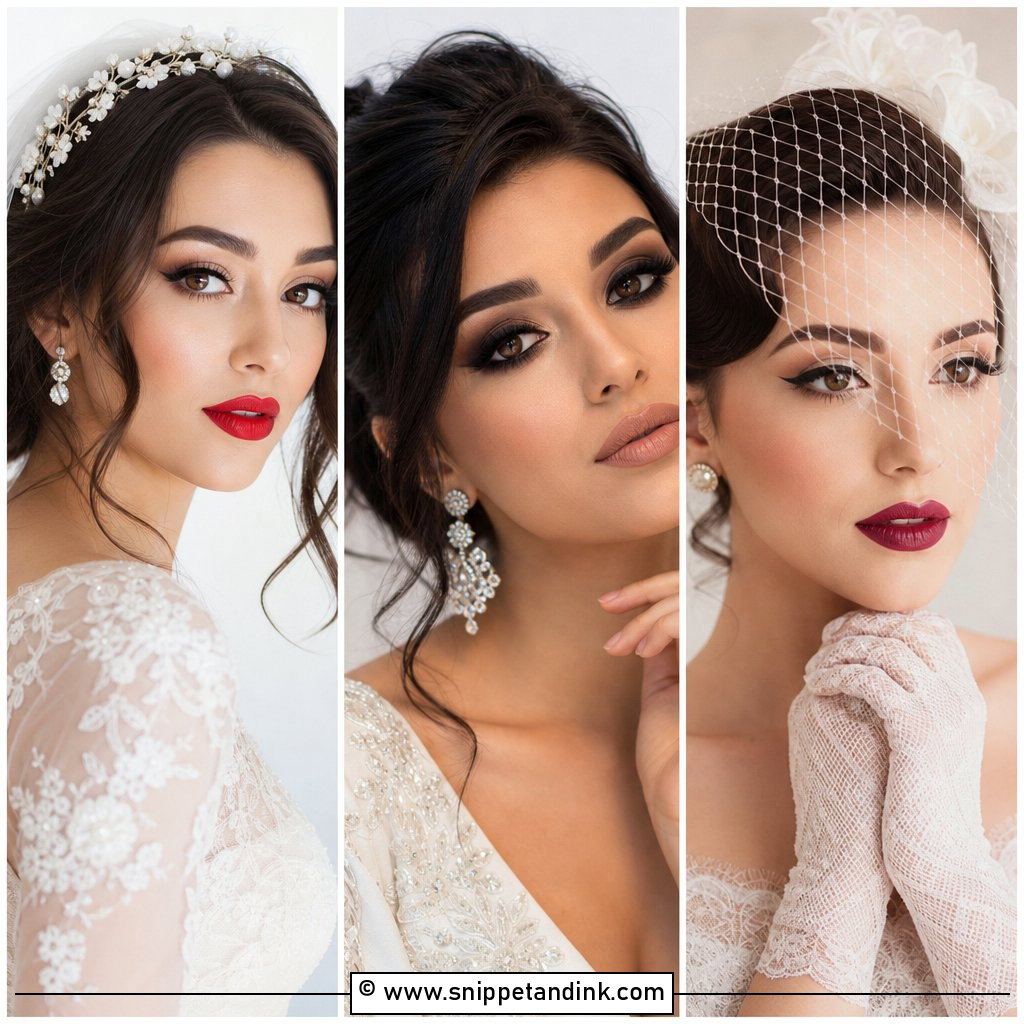 20 Classic Wedding Makeup Ideas for Timeless Bridal Glow