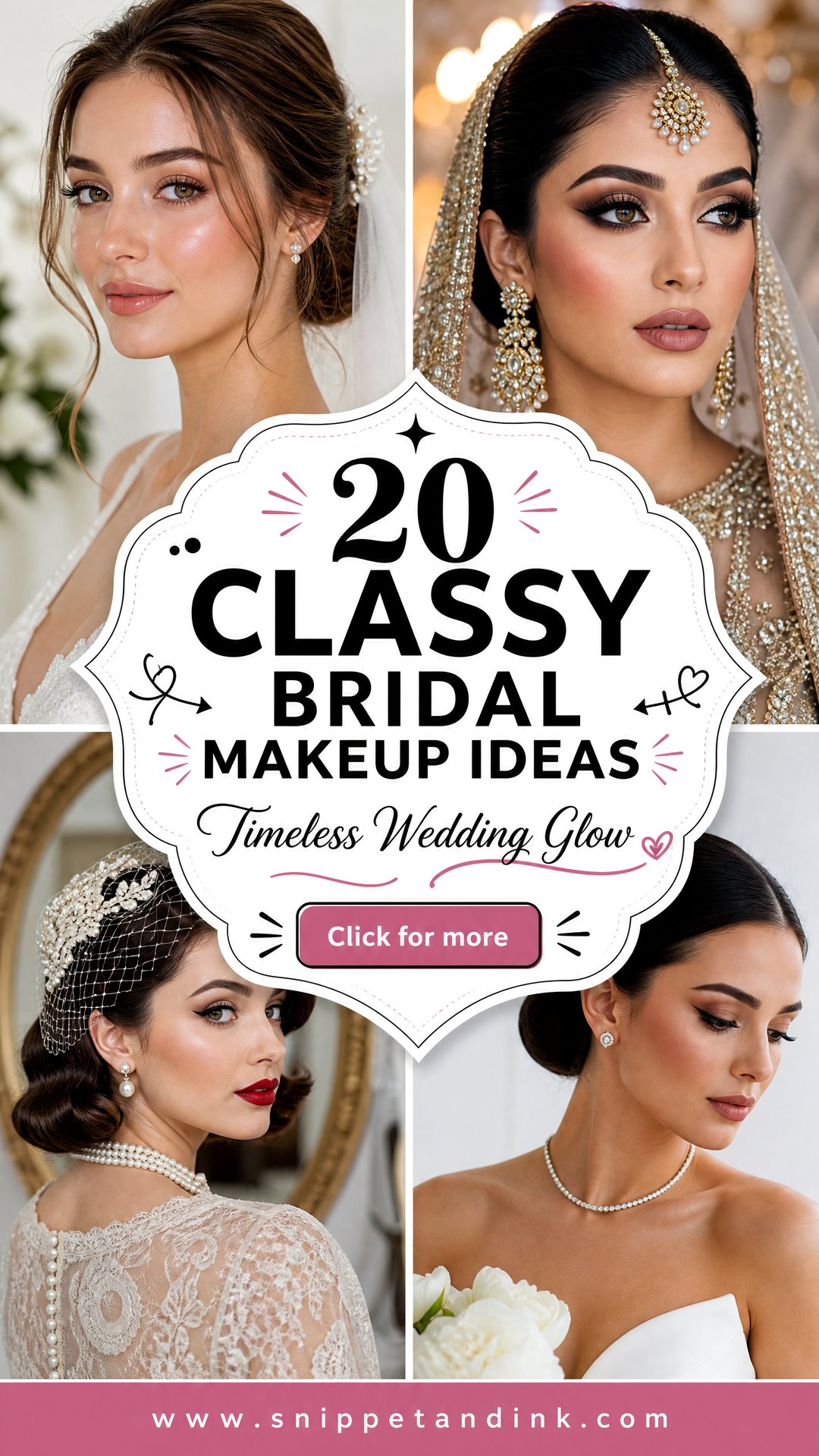 20 Classy Bridal Makeup Ideas for a Timeless Wedding Glow - 20 Classy Bridal Makeup Ideas for a Timeless Wedding Glow