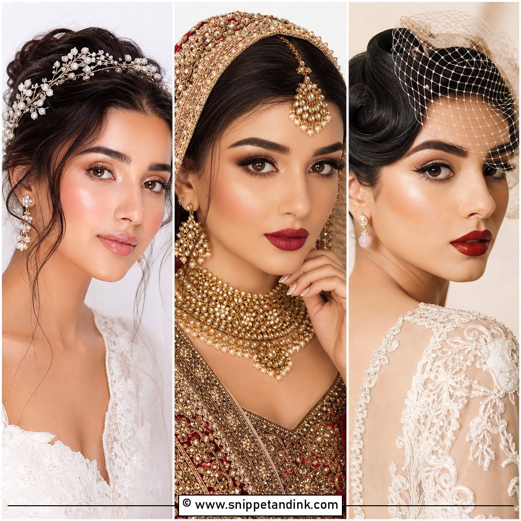 20 Classy Bridal Makeup Ideas for a Timeless Wedding Glow
