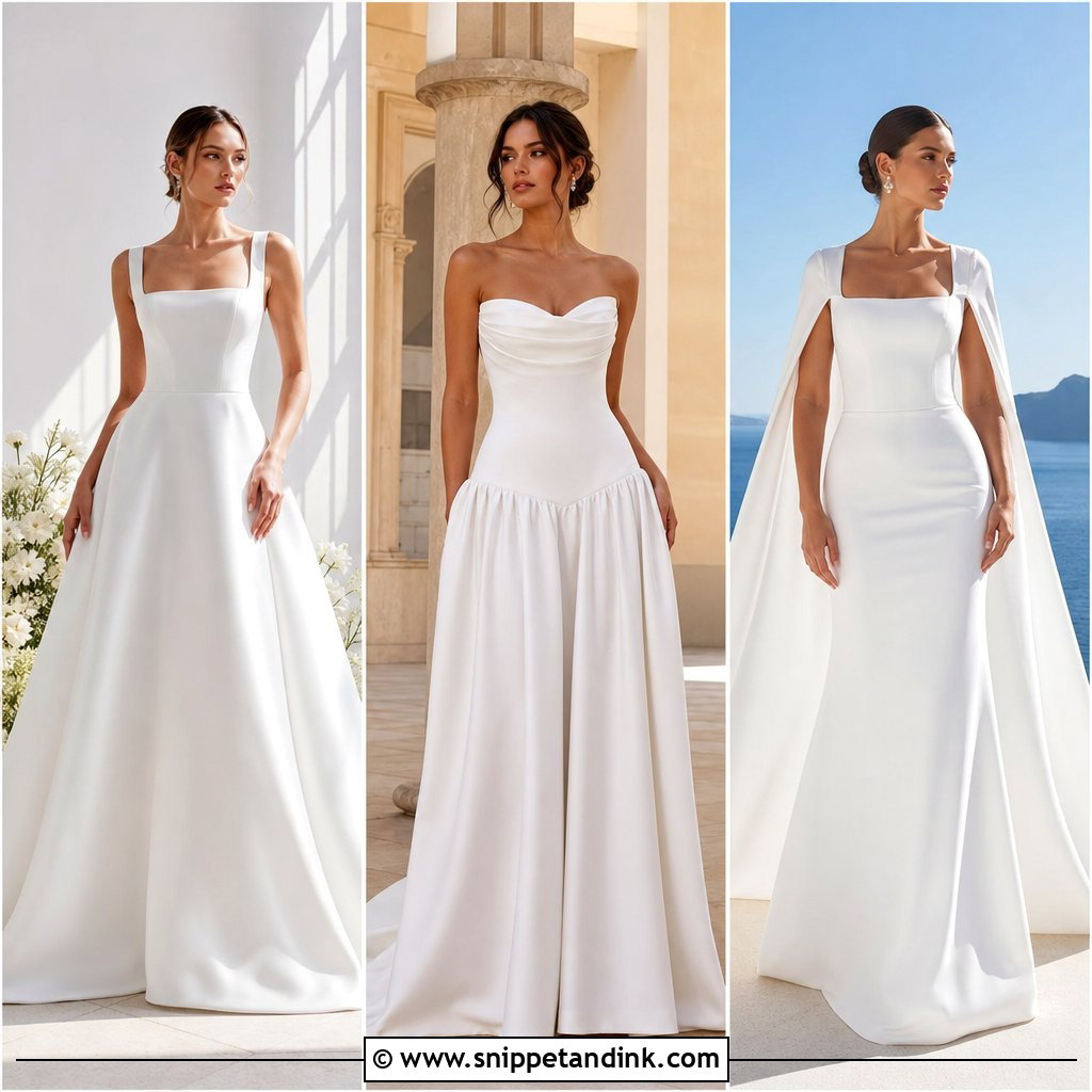 20 Classy Bride Dress Ideas for an Effortlessly Chic Look