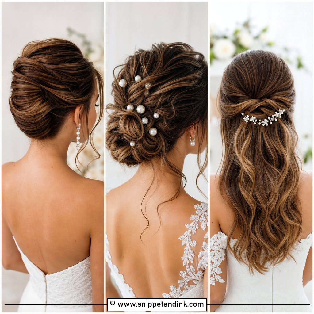 20 Classy Elegant Updo Wedding Hairstyles for Brides to Save