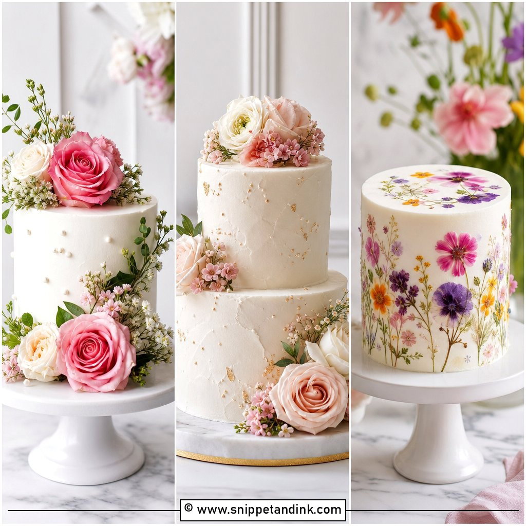 20 Classy Engagement Cake Designs for a Luxe Party Look
