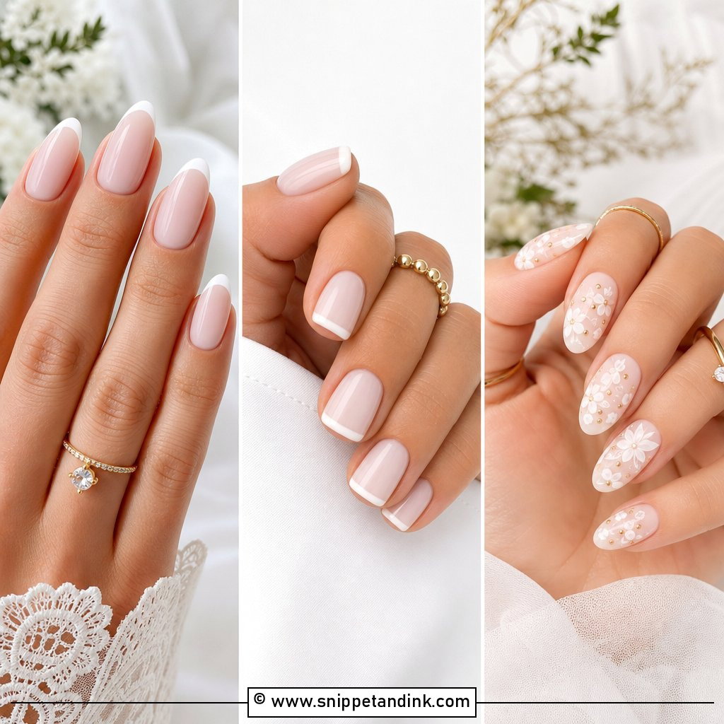 20 Classy Nails for Wedding Elegant Ideas Guests Love