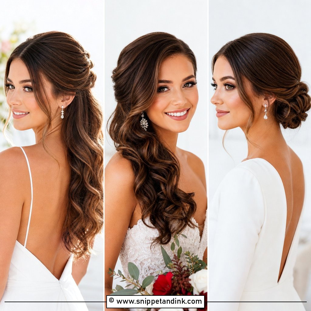 20 Classy Wedding Hairstyles for Elegant Brides to Save