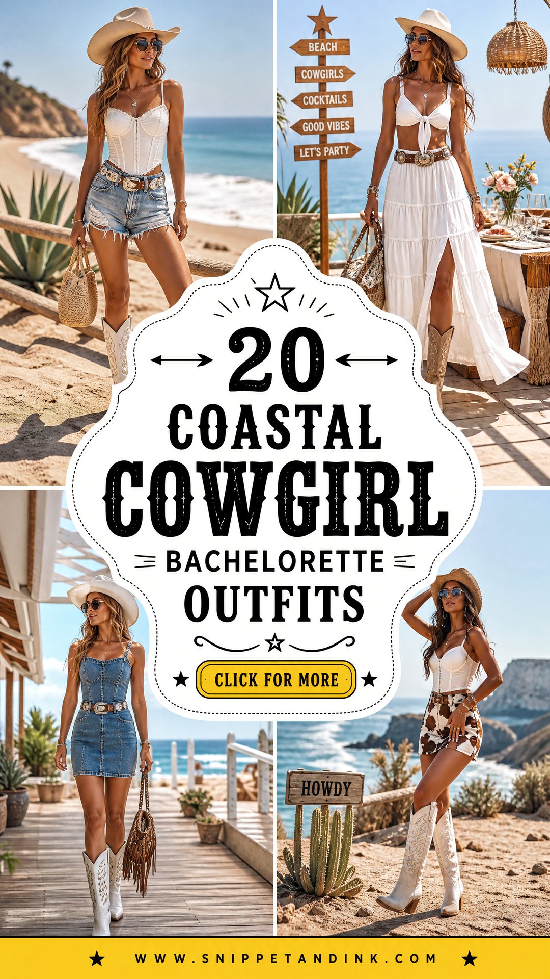 20 Coastal Cowgirl Bachelorette Outfits for a Trendy Beach Bash - 20 Coastal Cowgirl Bachelorette Outfits for a Trendy Beach Bash