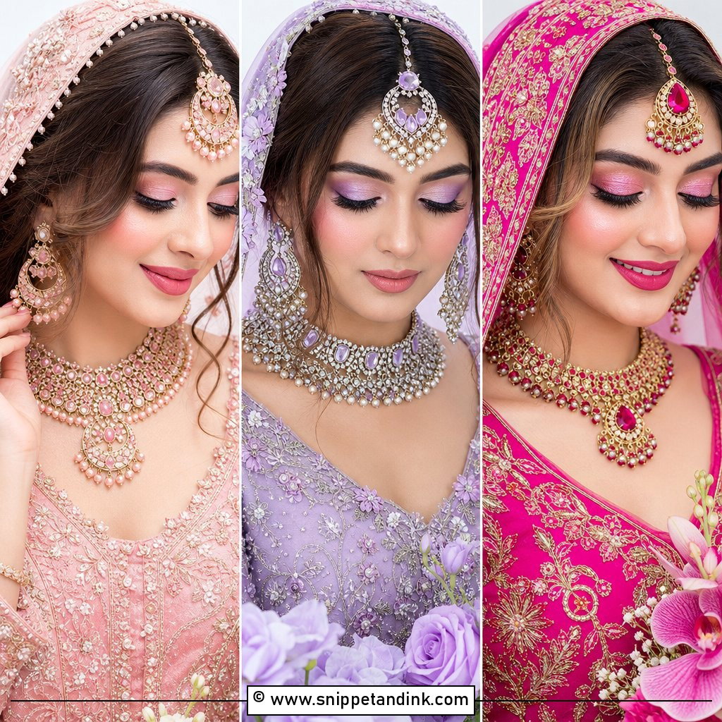 20 Colorful Bridal Makeup Ideas for a Joyful Wedding Glow