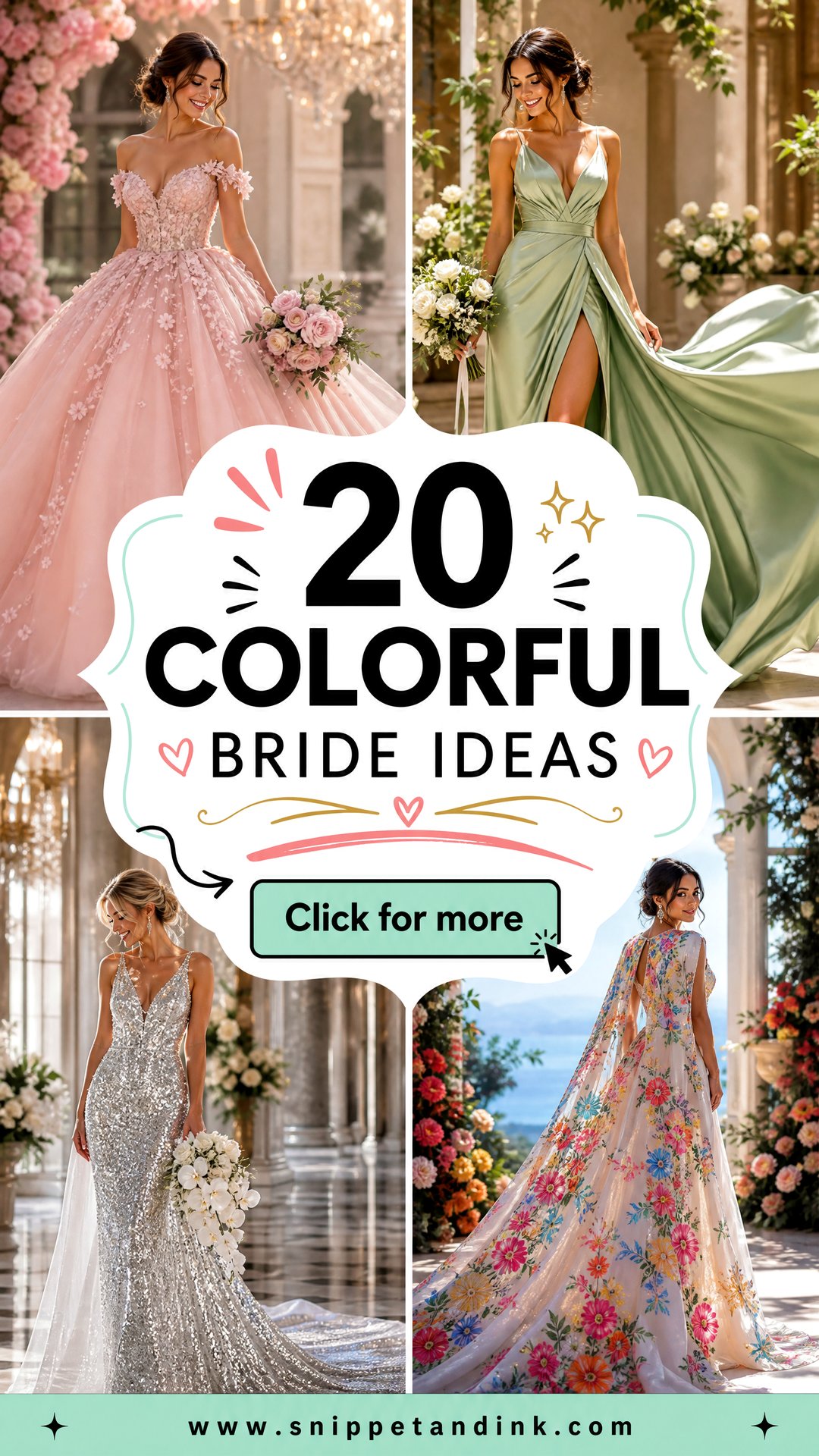 20 Colorful Bride Ideas for a Bold and Joyful Wedding Look - 20 Colorful Bride Ideas for a Bold and Joyful Wedding Look