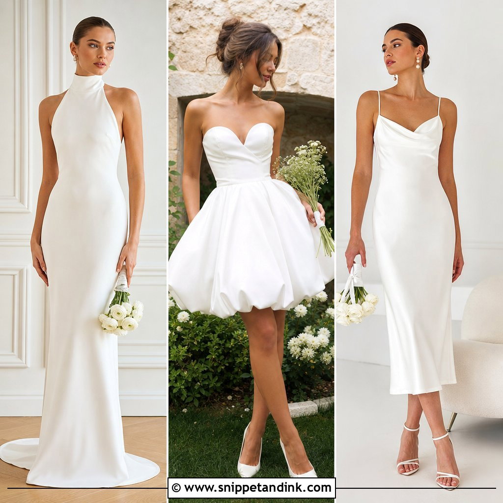 20 Contemporary Wedding Dress Ideas for Chic Modern Brides