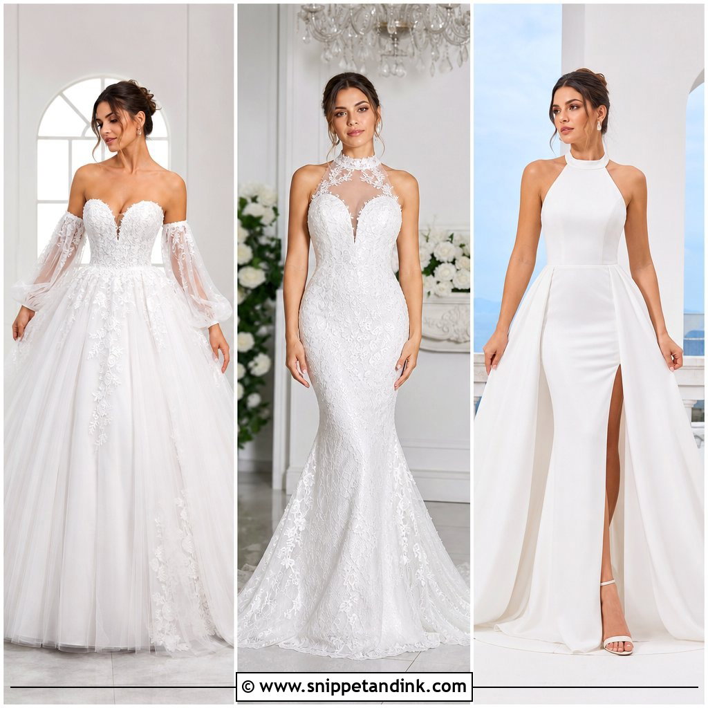 20 Convertible Wedding Dresses for Two Stunning Bridal Looks