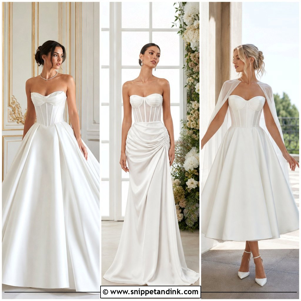 20 Corseted Wedding Dress Ideas for a Stunning Bridal Look