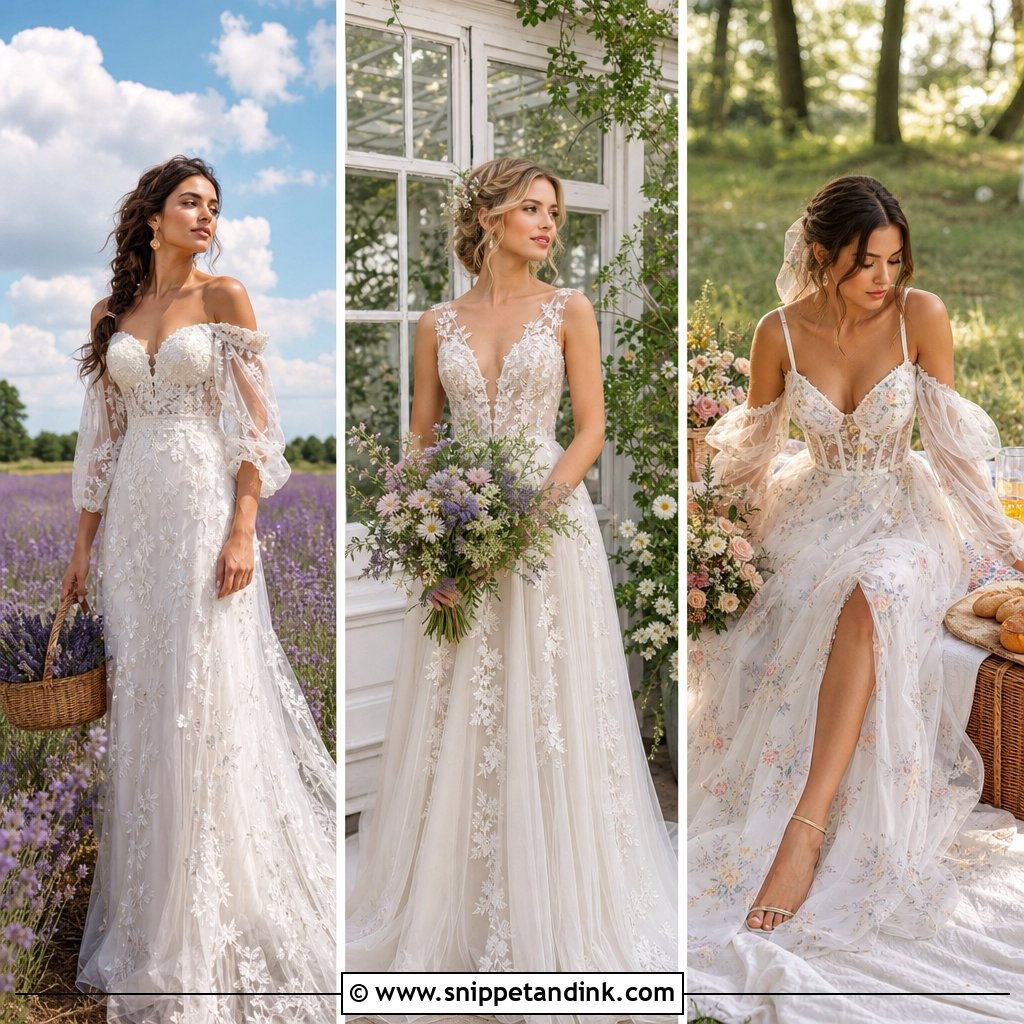 20 Cottage Core Wedding Aesthetic Ideas for Romantic Garden Vows