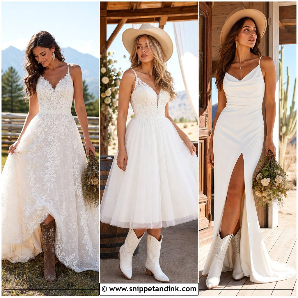 20 Country Wedding Gowns for a Romantic Rustic Celebration