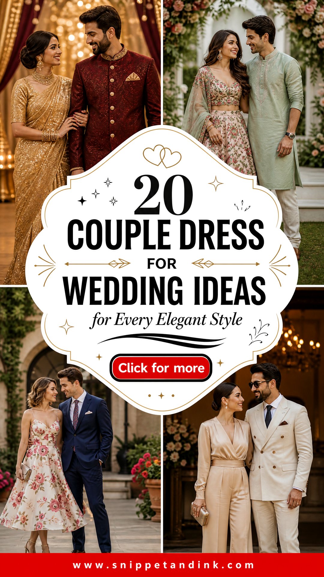 20 Couple Dress for Wedding Ideas for Every Elegant Style - 20 Couple Dress for Wedding Ideas for Every Elegant Style
