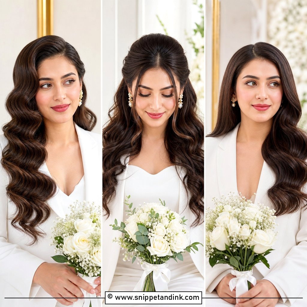 20 Court Wedding Hairstyles for Simple Elegant Bridal Looks