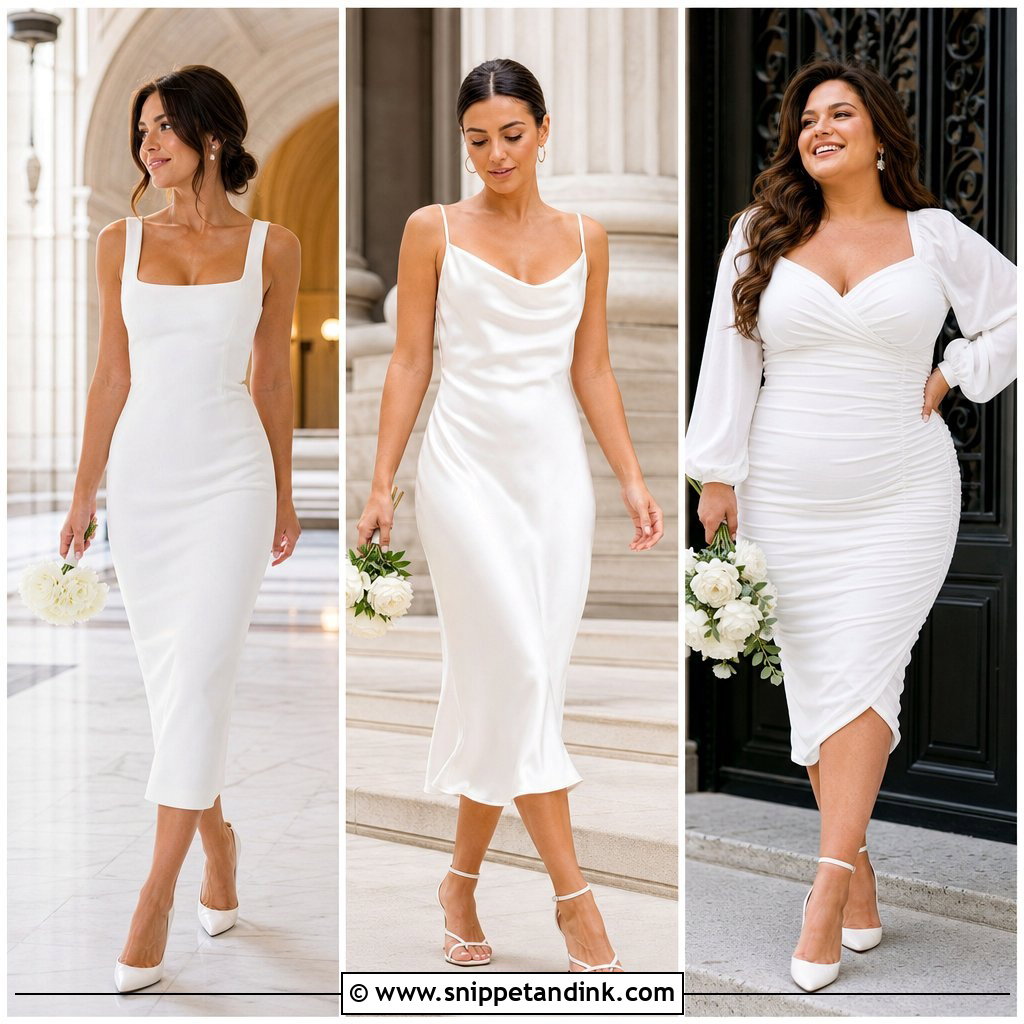 20 Courthouse Elopement Dress Ideas for a Chic City Ceremony