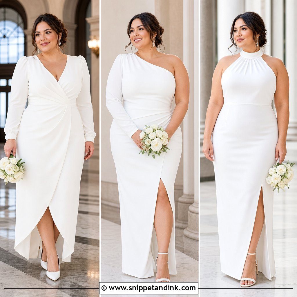20 Courthouse Wedding Dress Plus Size Ideas for a Flawless Fit