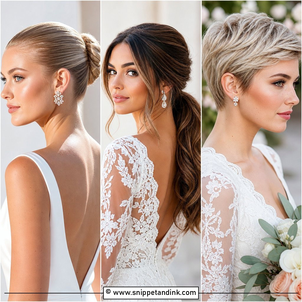 20 Courthouse Wedding Hairstyles for Chic Civil Ceremonies