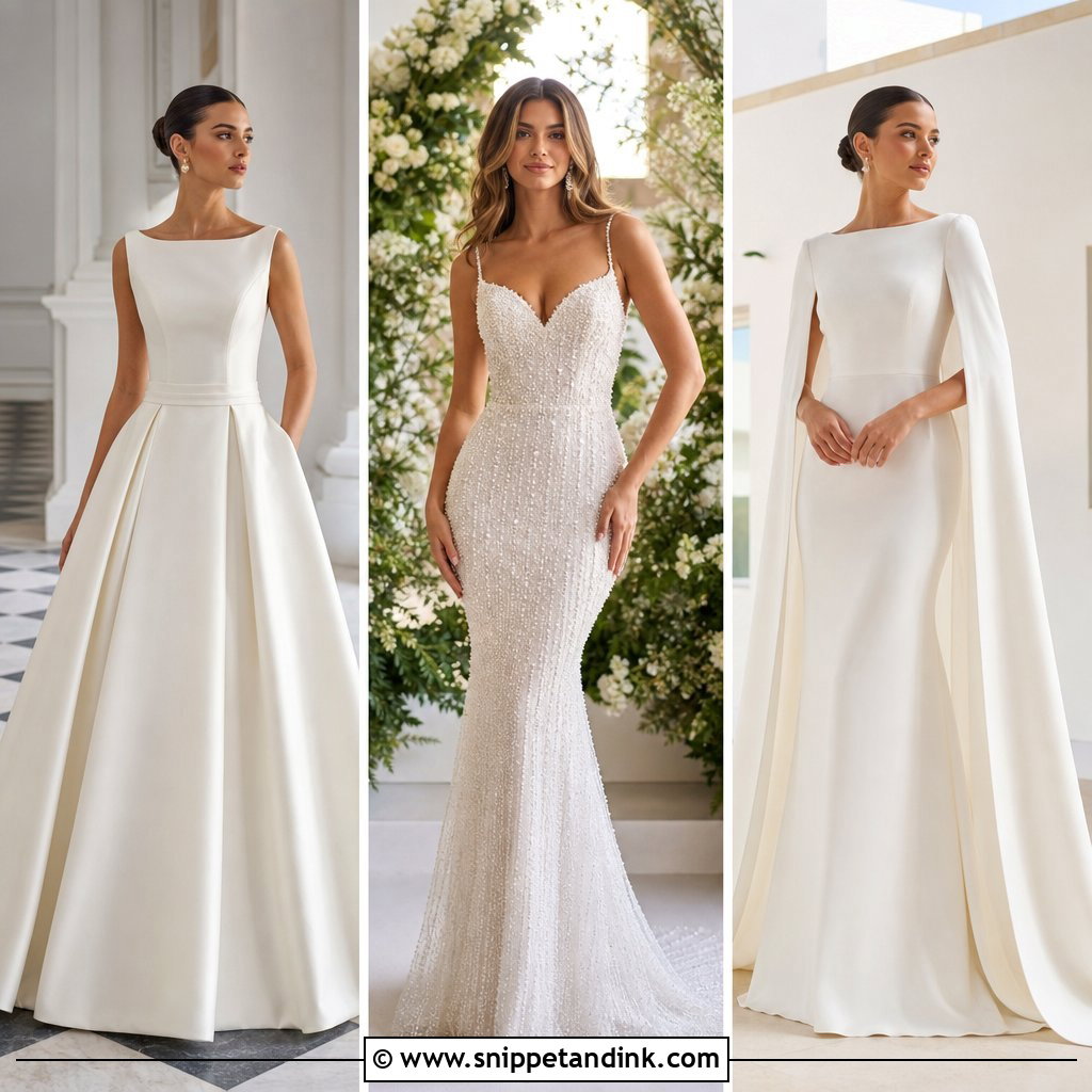 20 Creme Wedding Dress Ideas for an Elegant, Warm Bridal Look