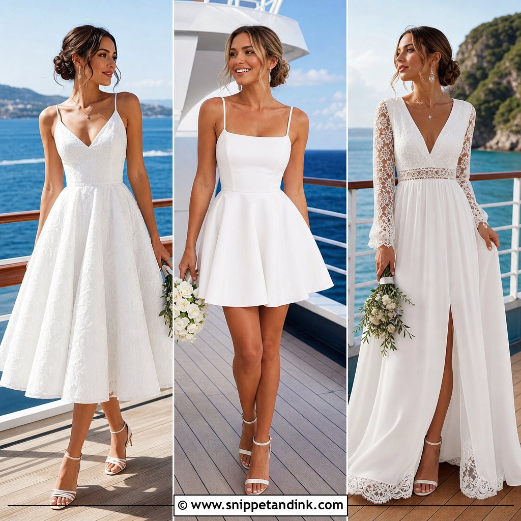 20 Cruise Wedding Dress Ideas: Chic Looks for Seaside Brides