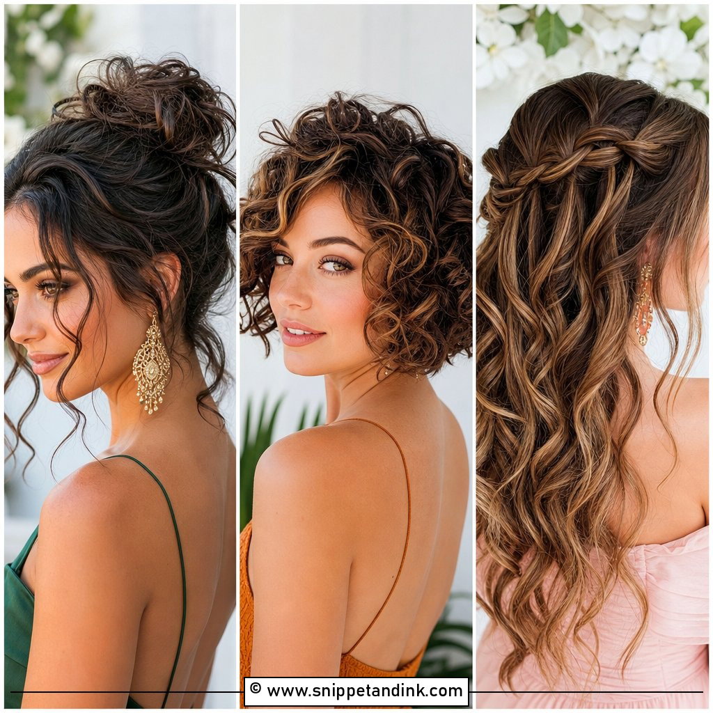 20 Curls for Wedding Guest Styles That Look Chic All Day