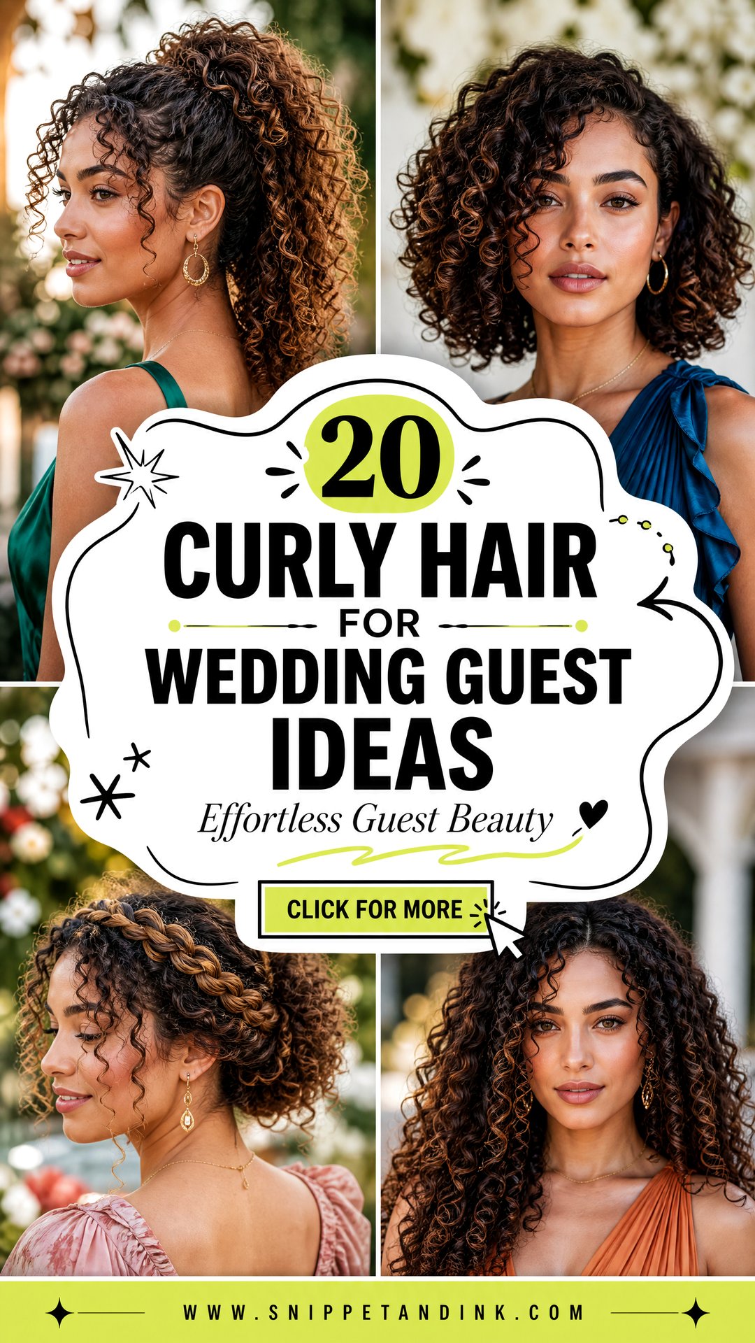 20 Curly Hair for Wedding Guest Ideas That Feel Effortless - 20 Curly Hair for Wedding Guest Ideas That Feel Effortless