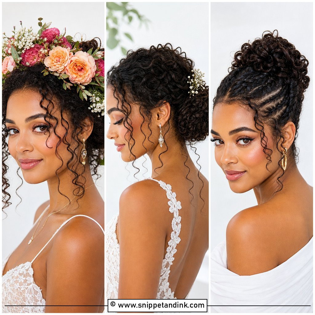20 Curly Hairstyles Wedding the Bride for Soft Bridal Glam