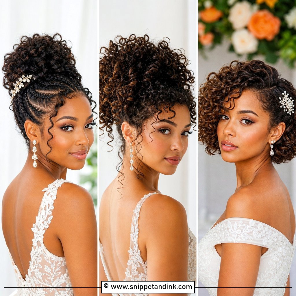 20 Curly Hairstyles for a Wedding That Feel Chic and Easy