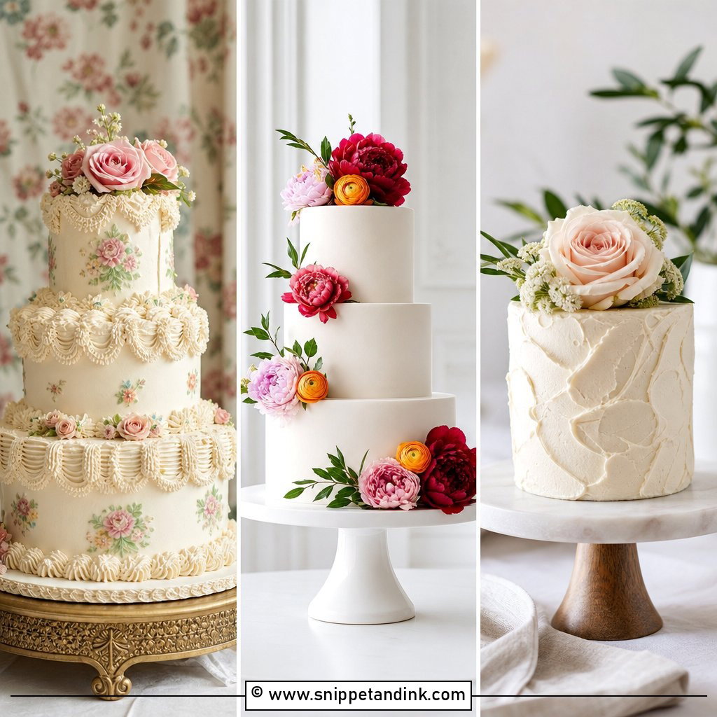 20 Custom Cake Designs for Wedding Wow Moments