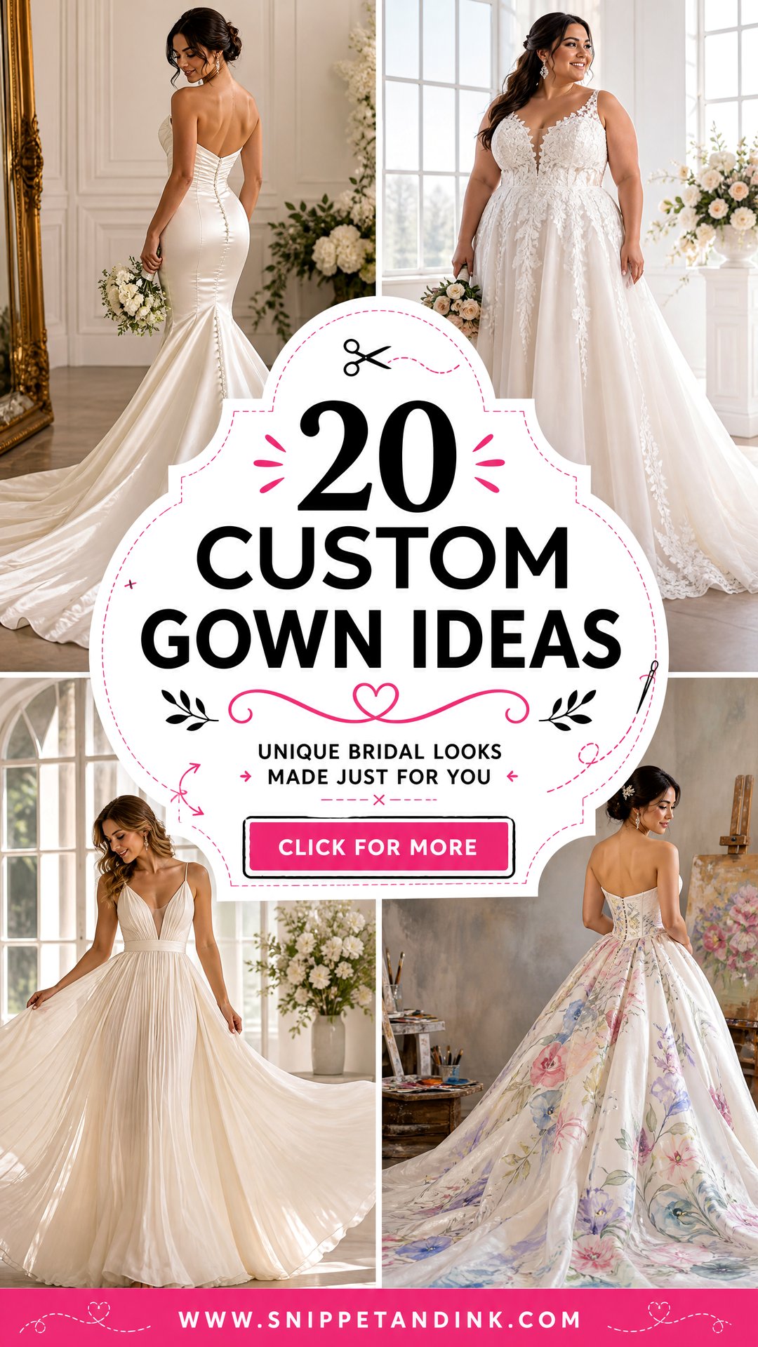 20 Custom Gown Ideas Unique Bridal Looks Made Just for You - 20 Custom Gown Ideas: Unique Bridal Looks Made Just for You
