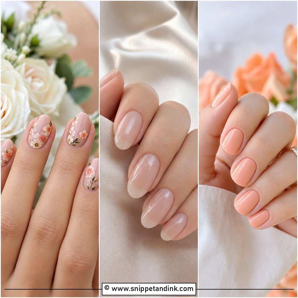 20 Cute Bridesmaid Wedding Nails for a Polished Party