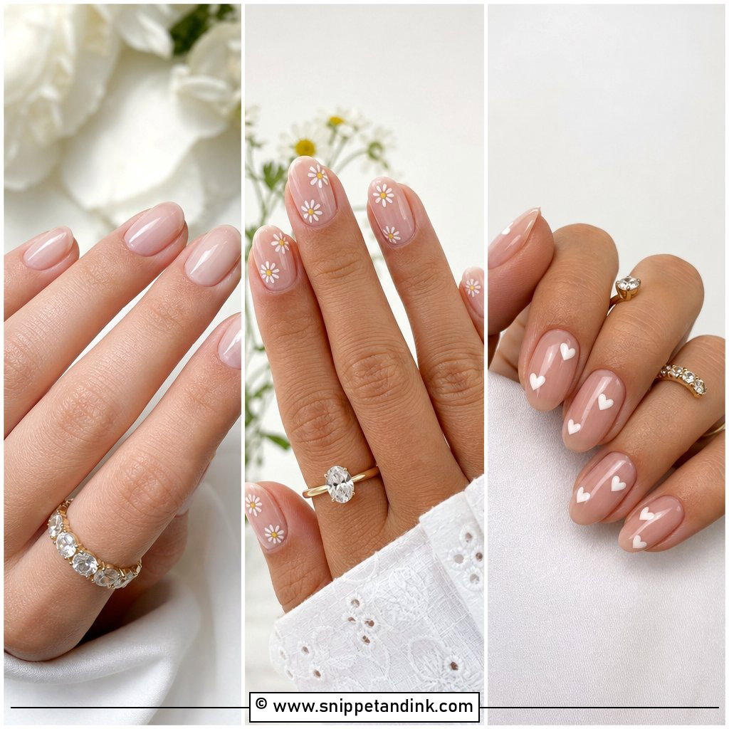 20 Cute Nails for a Wedding That Look Elegant