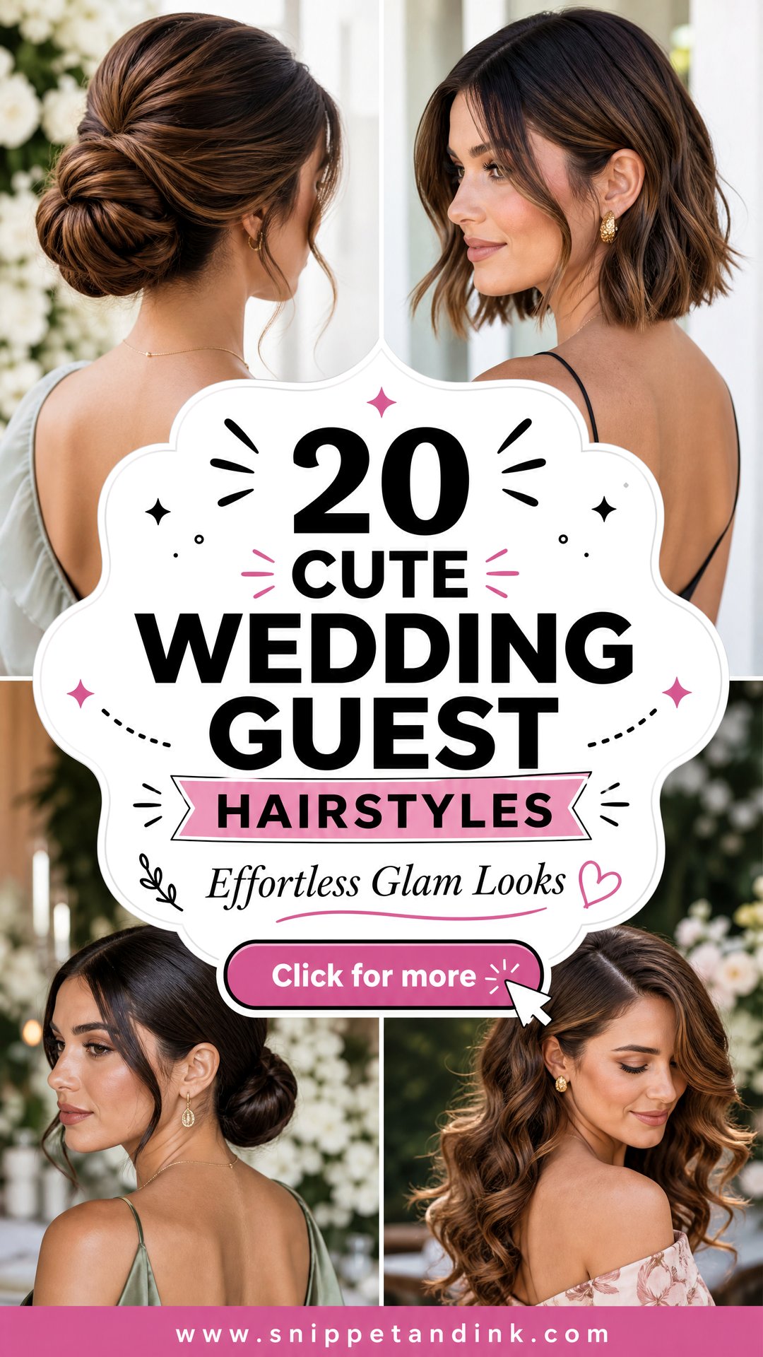 20 Cute Wedding Guest Hairstyles for Effortless Glam - 20 Cute Wedding Guest Hairstyles for Effortless Glam