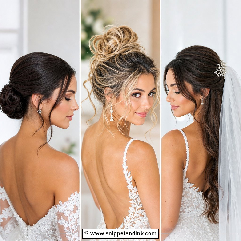 20 Cute Wedding Hair Ideas for Effortless Bridal Beauty