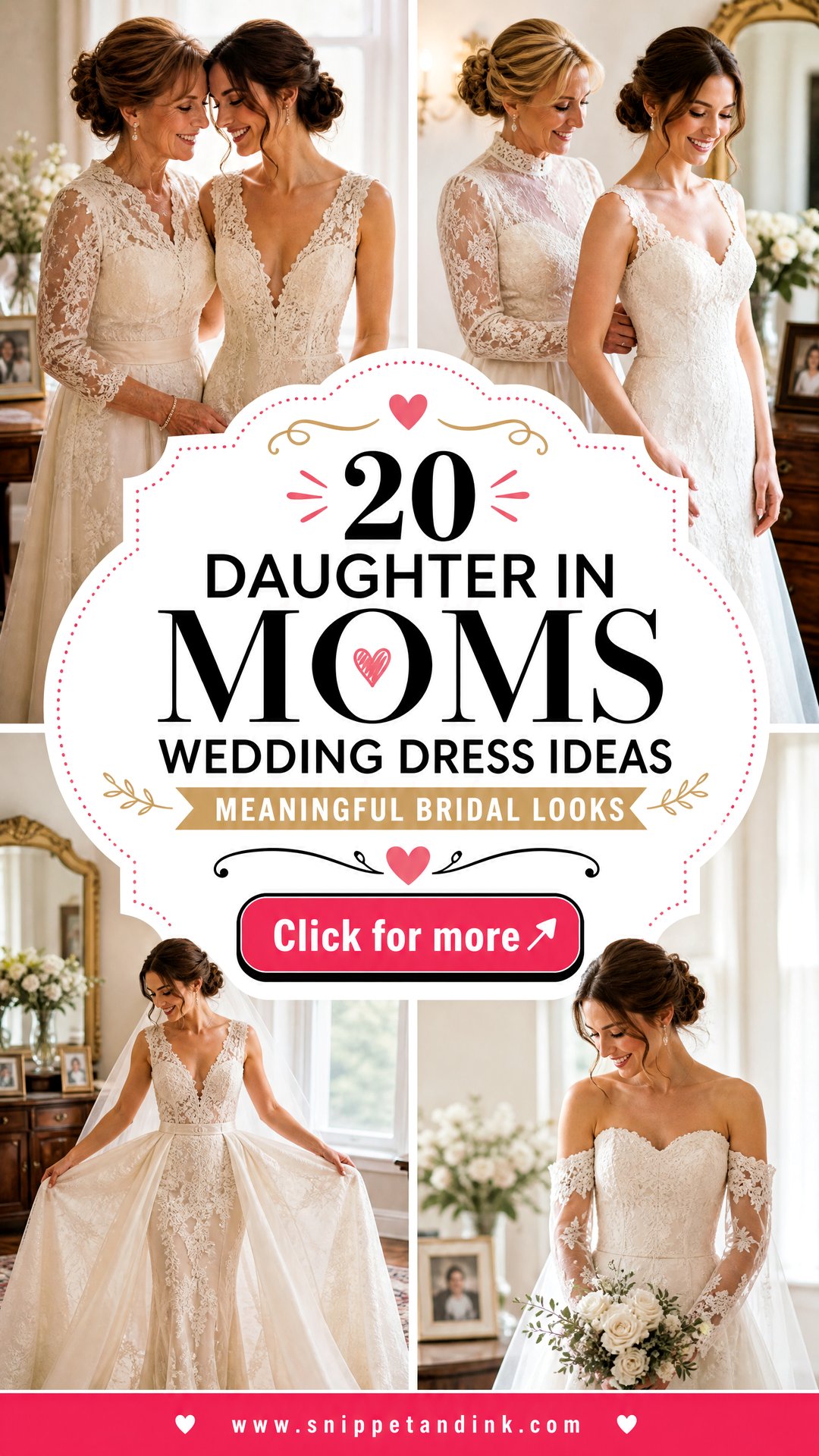 20 Daughter in Moms Wedding Dress Ideas Meaningful Bridal Looks - 20 Daughter in Moms Wedding Dress Ideas: Meaningful Bridal Looks