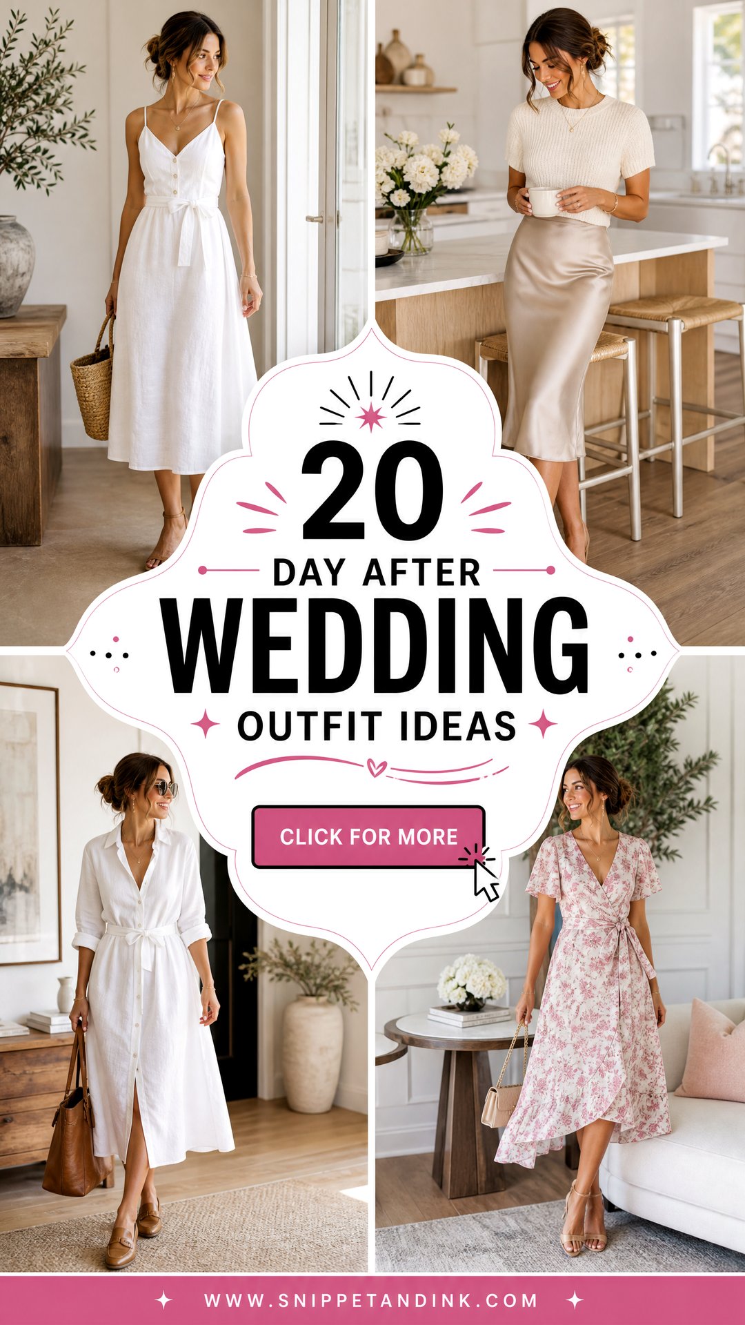 20 Day After Wedding Outfit Ideas for a Chic Newlywed Look - 20 Day After Wedding Outfit Ideas for a Chic Newlywed Look