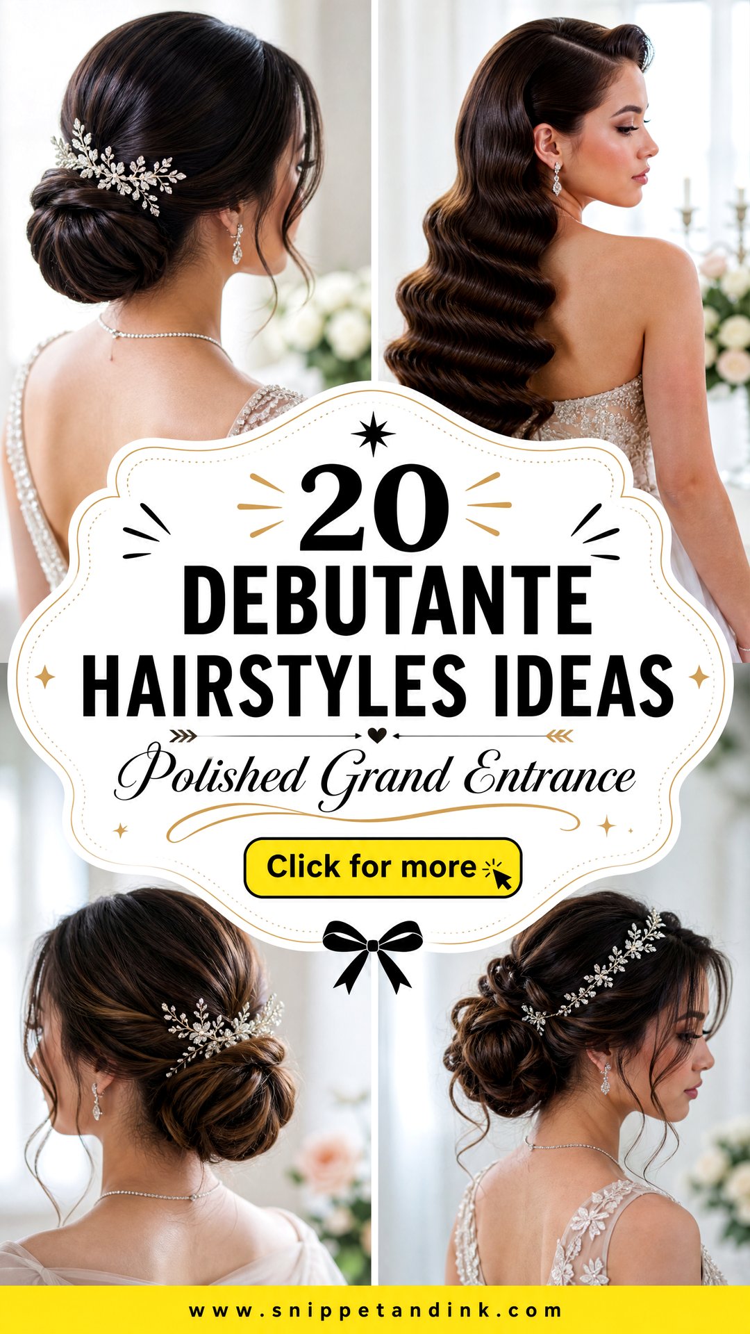 20 Debutante Hairstyles for a Polished Grand Entrance - 20 Debutante Hairstyles for a Polished Grand Entrance