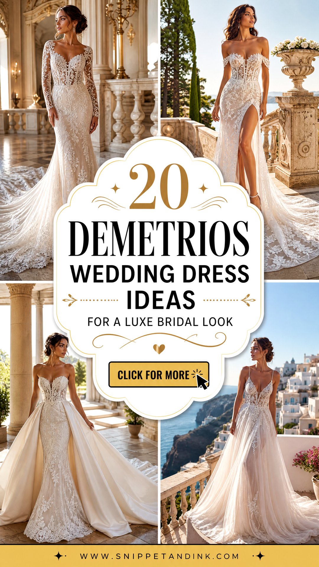20 Demetrios Wedding Dress Ideas for a Luxe Bridal Look - 20 Demetrios Wedding Dress Ideas for a Luxe Bridal Look