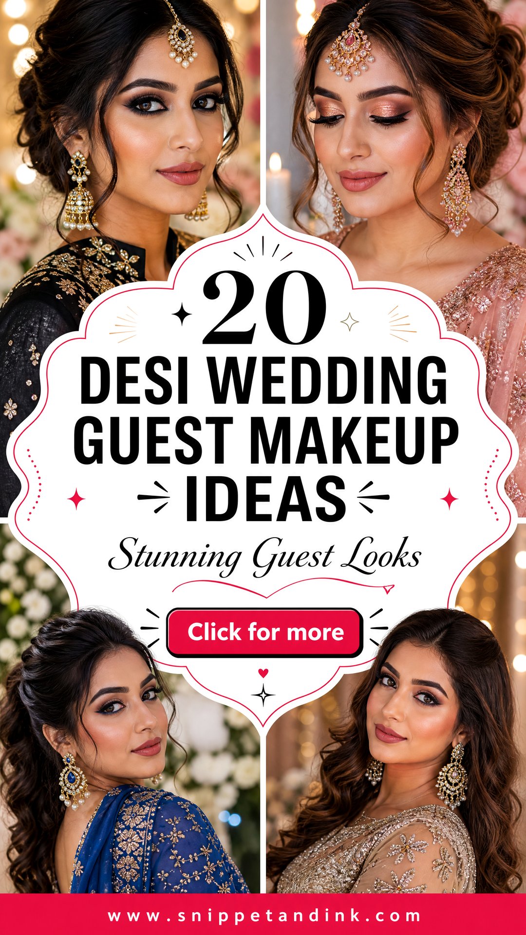 20 Desi Wedding Guest Makeup Ideas for Stunning Looks - 20 Desi Wedding Guest Makeup Ideas for Stunning Looks