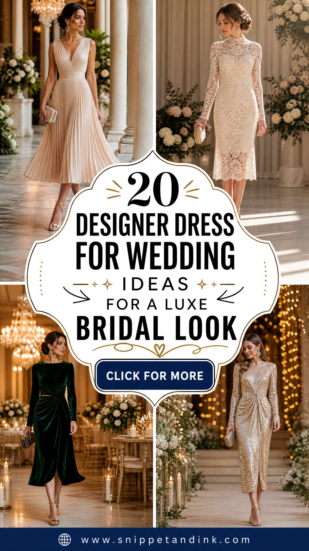 20 Designer Dress for Wedding Ideas for a Luxe Bridal Look - 20 Designer Dress for Wedding Ideas for a Luxe Bridal Look