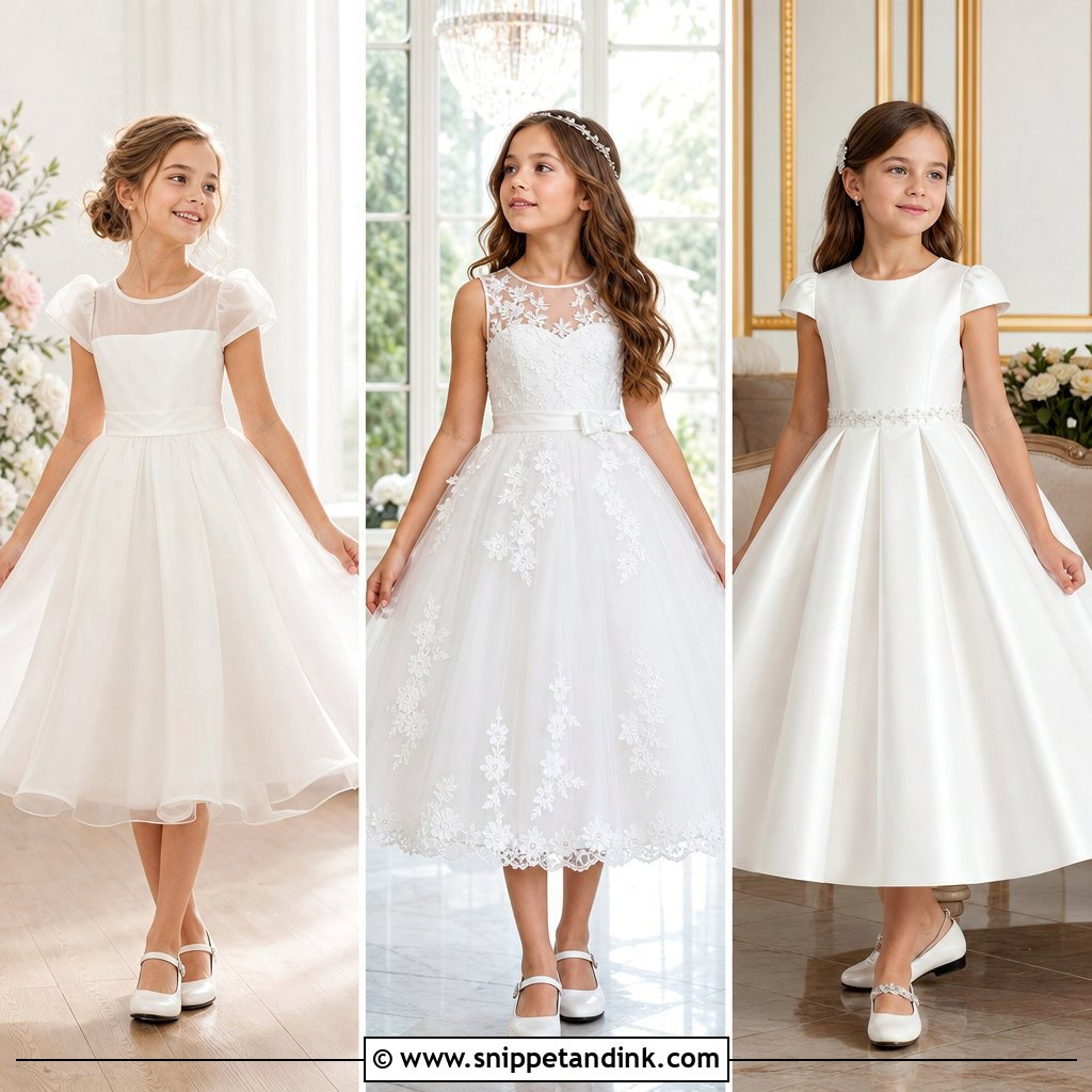 20 Designer First Communion Dresses for a Cherished Day