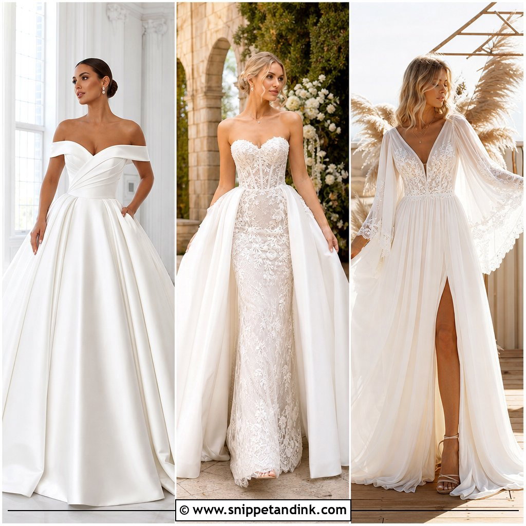 20 Detailed Wedding Dress Ideas With Exquisite Bridal Style